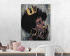 Woman With Crown Gold Lips (Pc0450)