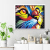 Mozaika - Barevná kočka - 40x50cm