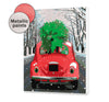 Červené Vánoční Auto (CH0664)