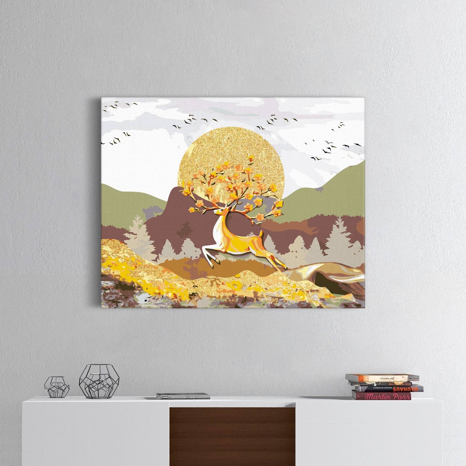 Herbst Golden Waldhirsch (SC0613)