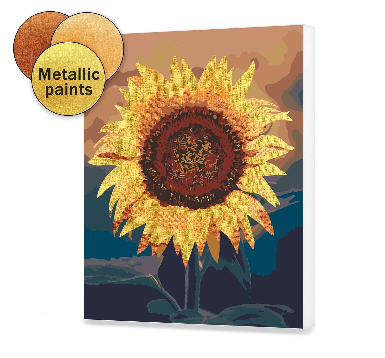 Zlatý Květ Slunečnice (SC0655)